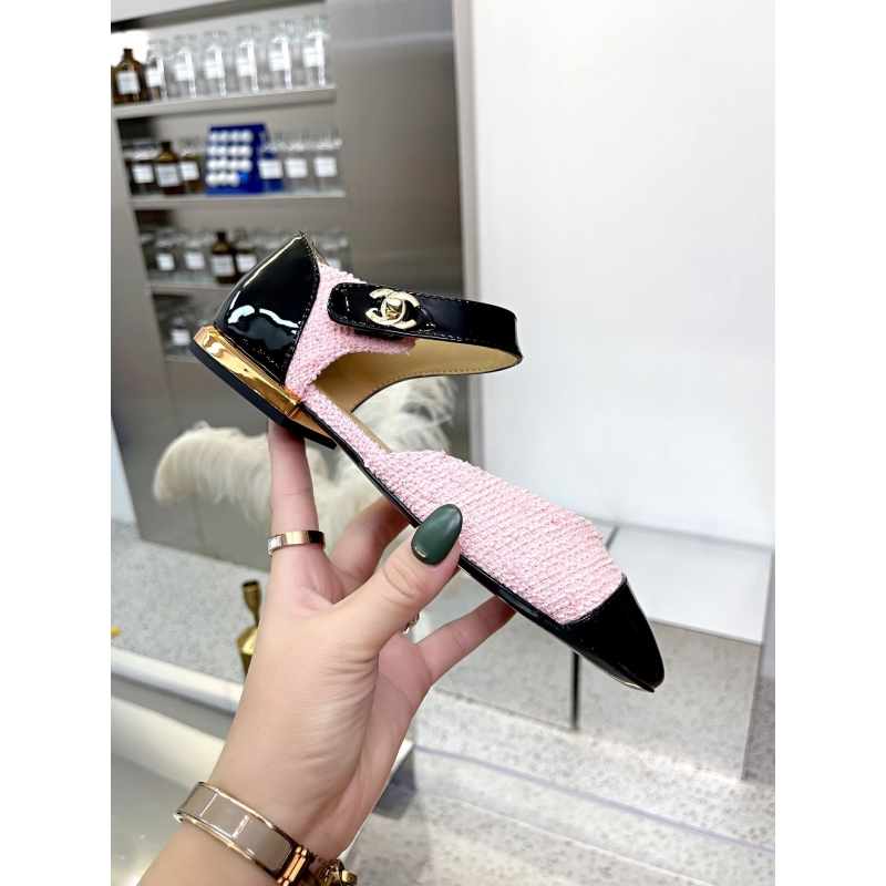 Ch*el flat shoes